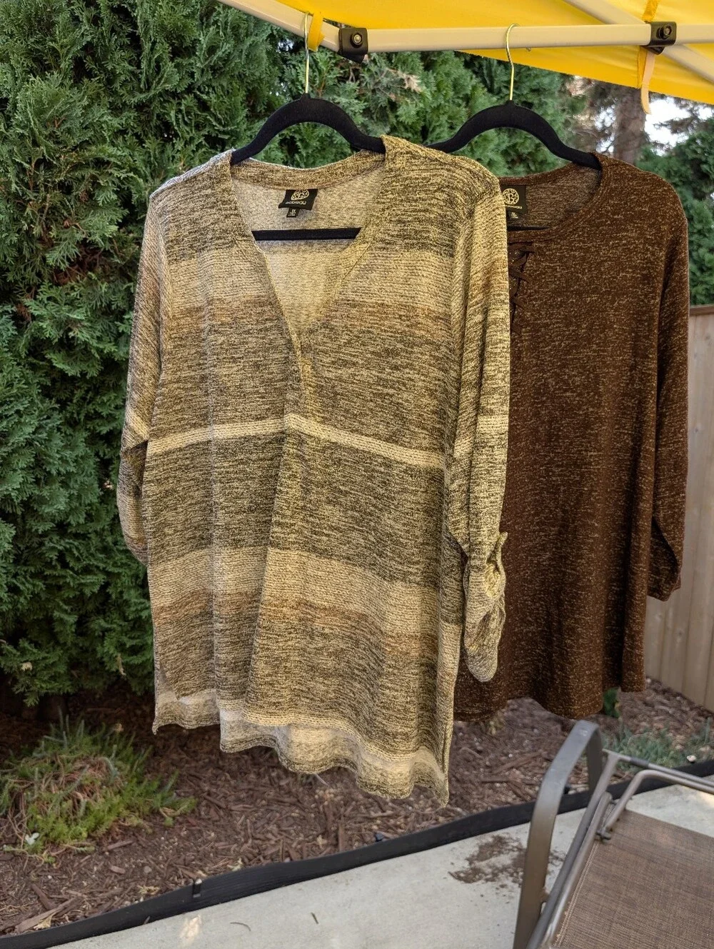 Two Bobeau XL Shirts